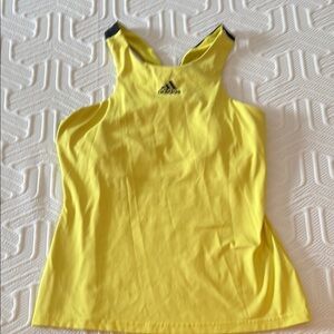 Adidas Women's Yellow Tank Top